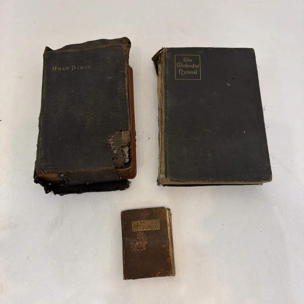 1905 The Methodist Hymnal & Daily Food & Oxford University Press Holy Bible